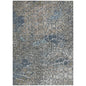 Siena Silver Washable Indoor-Outdoor Rug-Outdoor Rugs-LOOMLAN Rugs-2'6" x 3'10"-LOOMLAN