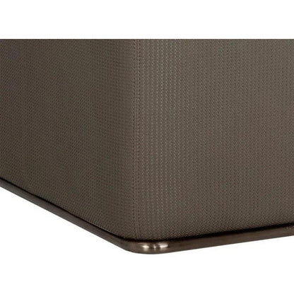 Sierra Armchair Modern Taupe With Bronze - LOOMLAN - SUNPAN - Club Chairs