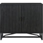 Sierra Wood and Steel 2 Door Cabinet - LOOMLAN - Moe's Home - Accent Cabinets
