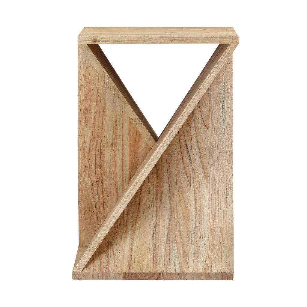 Silhouette TwistedSquare Side Table - LOOMLAN - LH Imports - Side Tables