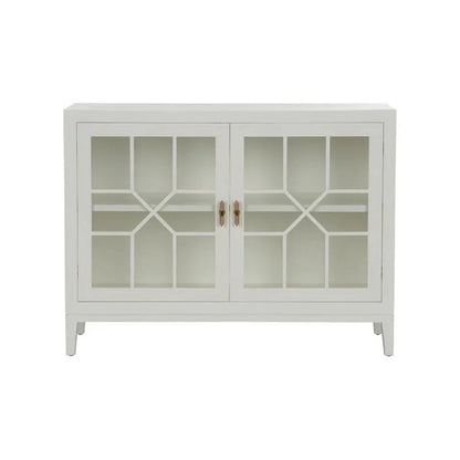 Silhouette Wooden White Chest - LOOMLAN - Chelsea House - Chests