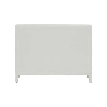 Silhouette Wooden White Chest - LOOMLAN - Chelsea House - Chests