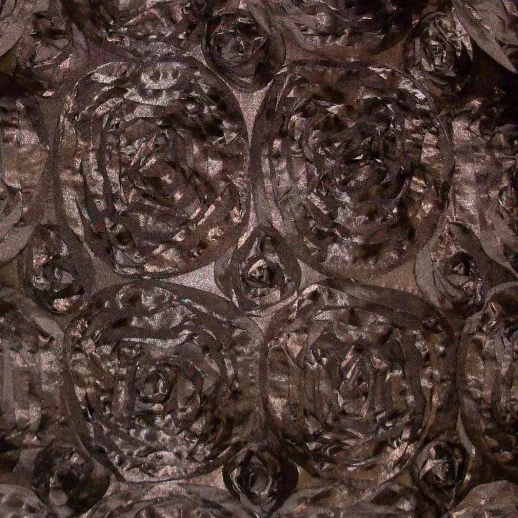 Silk Roses Black Throw Pillow With Insert - LOOMLAN - D.V. Kap - Throw Pillows