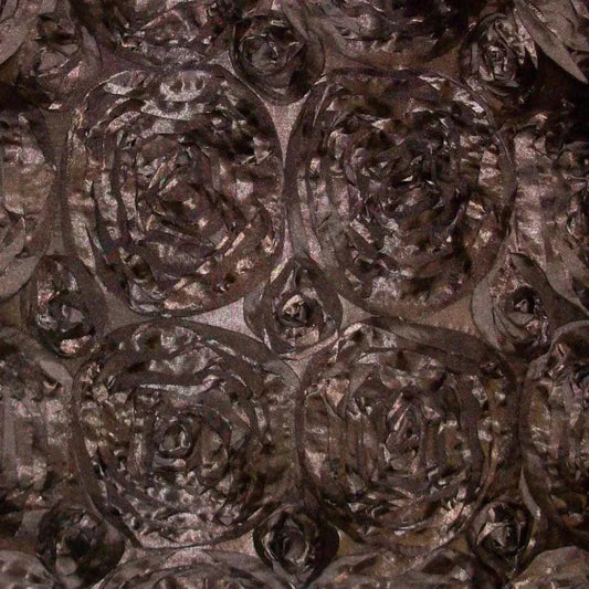 Silk Roses Black Throw Pillow With Insert - LOOMLAN - D.V. Kap - Throw Pillows