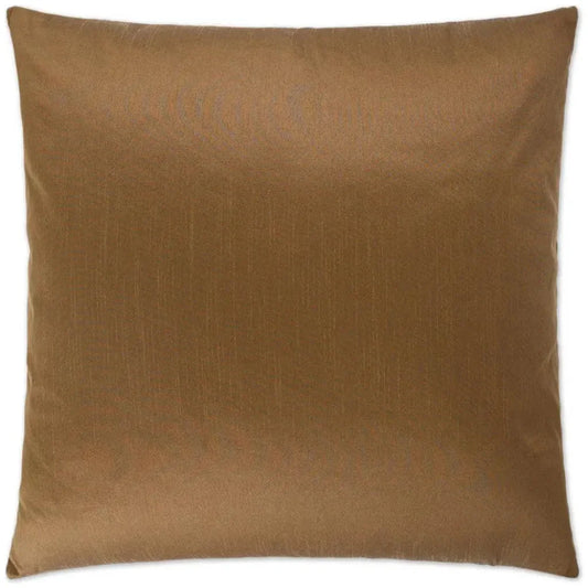 Silkish Toast Brown Throw Pillow With Insert - LOOMLAN - D.V. Kap - Throw Pillows
