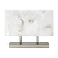 Silver Alabaster Ghost Horizon Table Lamp - LOOMLAN - Jamie Young - Table Lamps