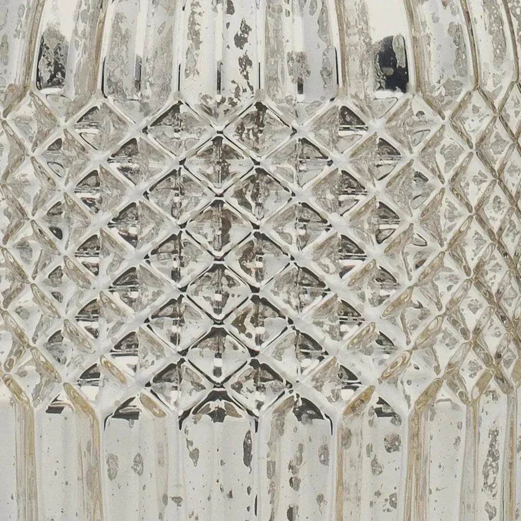 Silver Glass Acrylic Isla Table Lamp - LOOMLAN - Jamie Young - Table Lamps