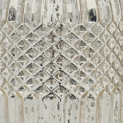 Silver Glass Acrylic Isla Table Lamp - LOOMLAN - Jamie Young - Table Lamps