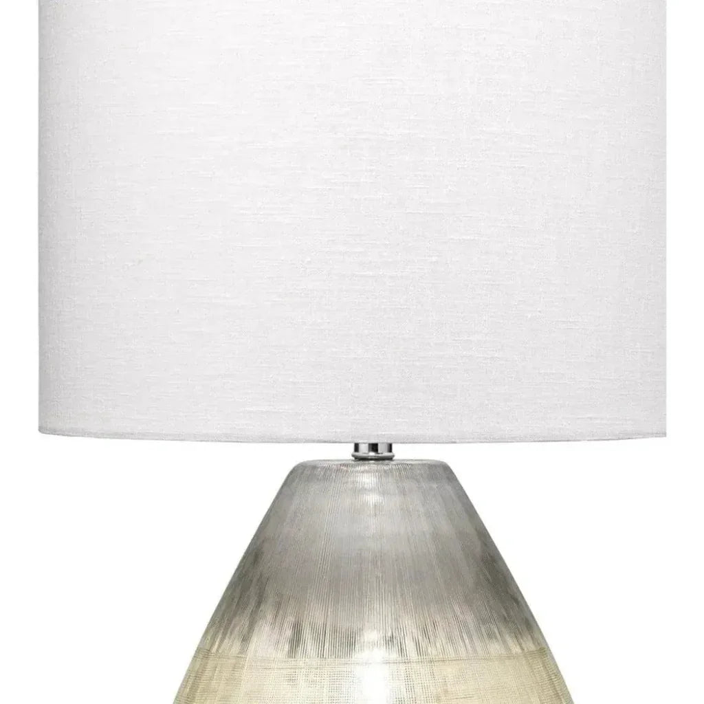 Silver Glass Damsel Table Lamp - Medium - LOOMLAN - Jamie Young - Table Lamps