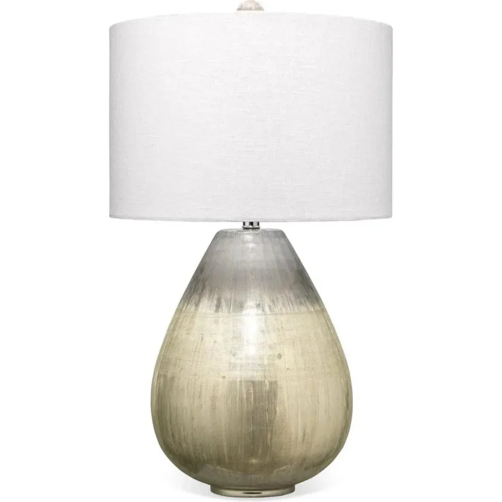 Silver Glass Damsel Table Lamp - Medium - LOOMLAN - Jamie Young - Table Lamps