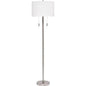 Silver Iron Lincoln Floor Lamp-Floor Lamps-Jamie Young-LOOMLAN