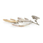 Silver Plated Bird And Shell Tray - LOOMLAN - Trays