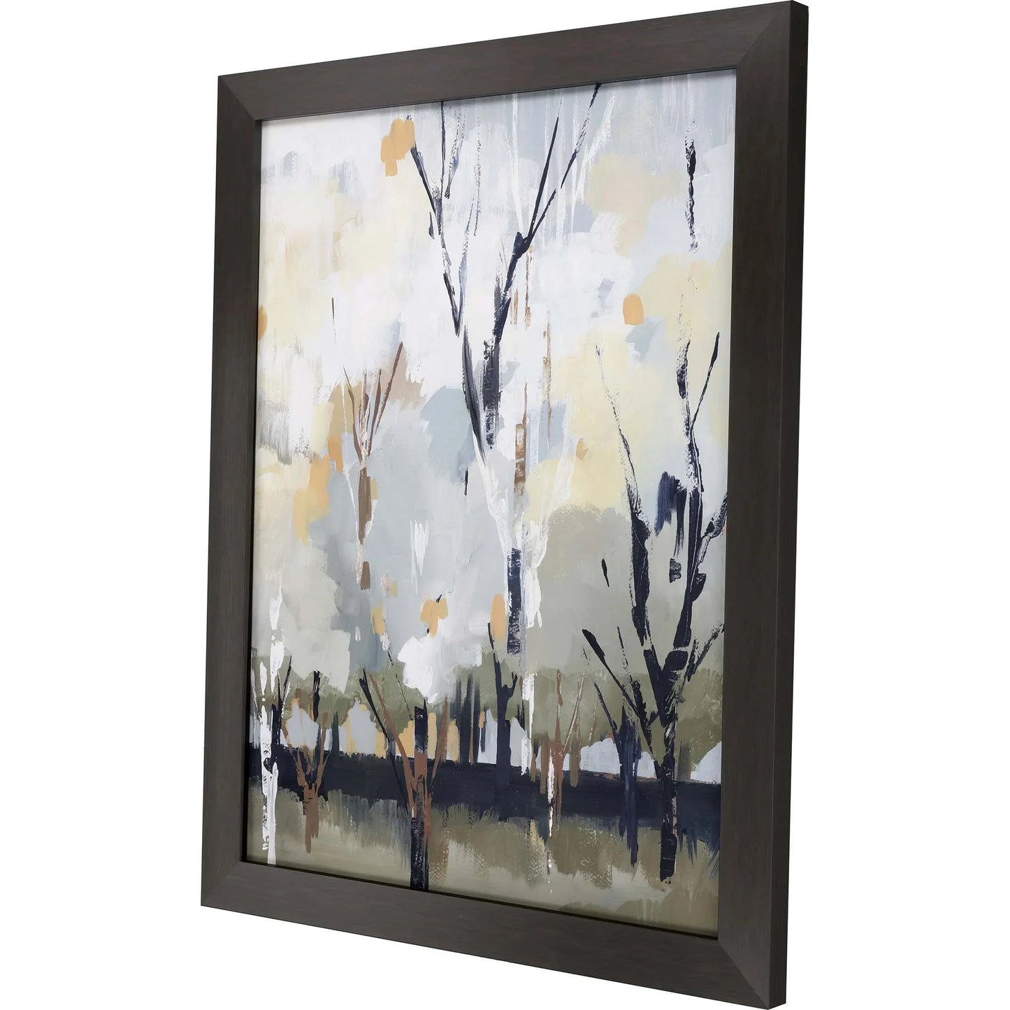 Silversong Birch Framed Wall Art