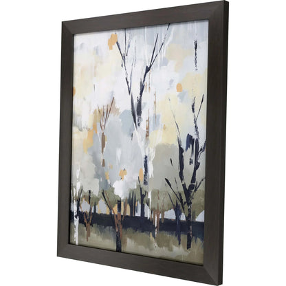Silversong Birch Framed Wall Art