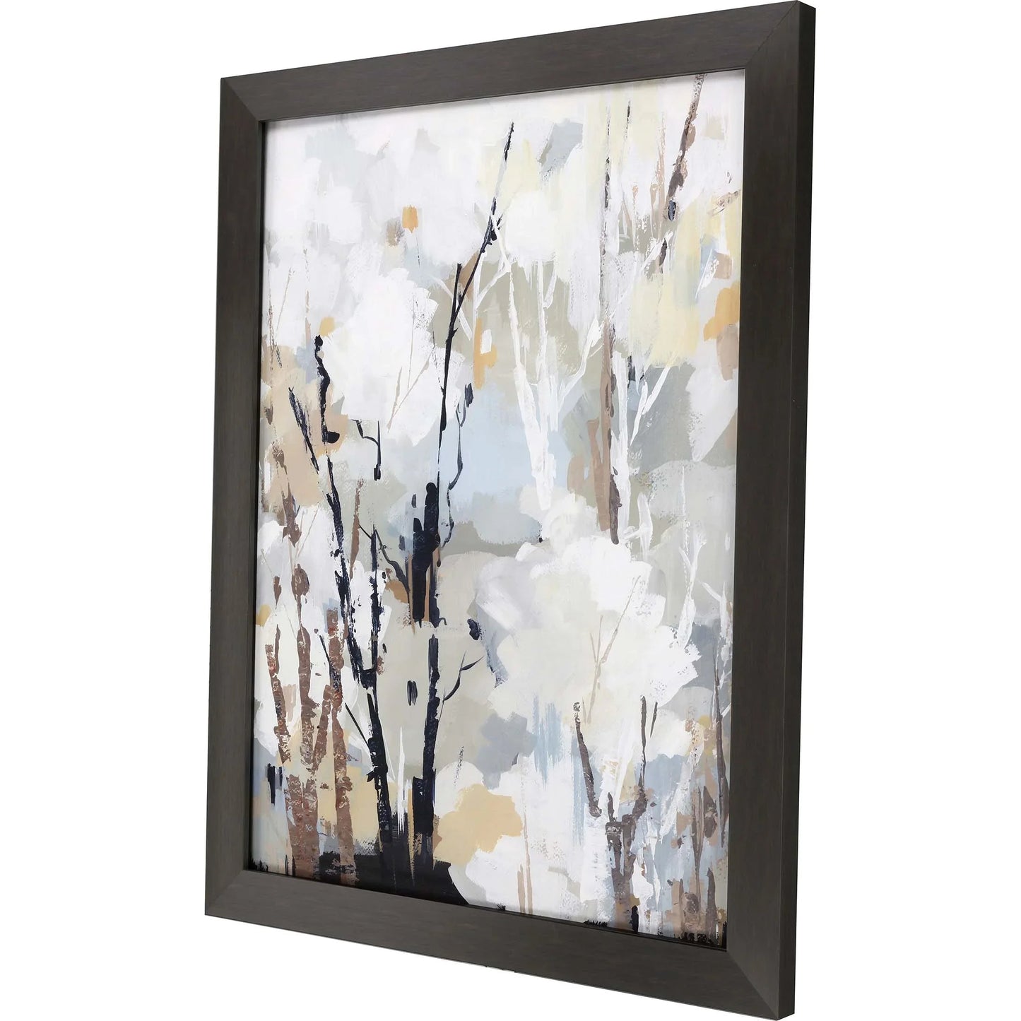 Silversong Birch Framed Wall Art