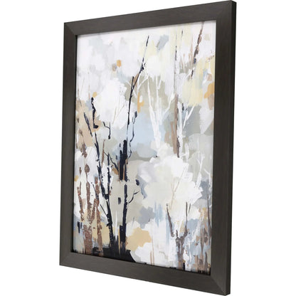 Silversong Birch Framed Wall Art