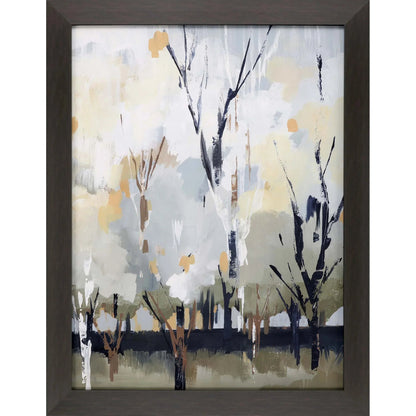 Silversong Birch Framed Wall Art