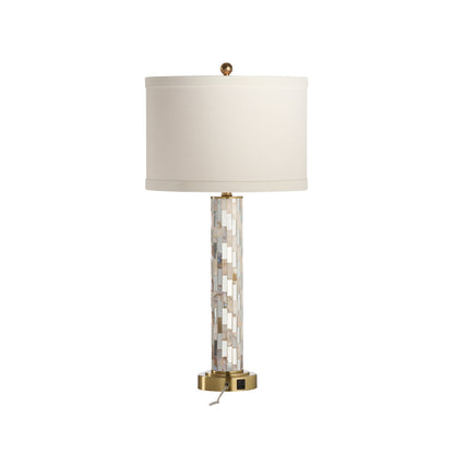 Simmons Mother of Pearl Table Lamp