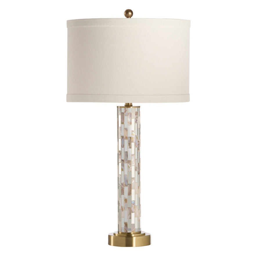 Simmons Mother of Pearl Table Lamp
