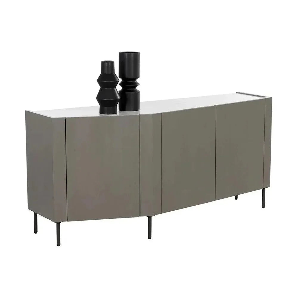 Simmons Sideboard Classic With Marble Top - LOOMLAN - SUNPAN - Sideboards
