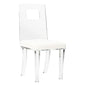 Simon Acrylic Frame Chair - LOOMLAN - Chelsea House - Dining Chairs