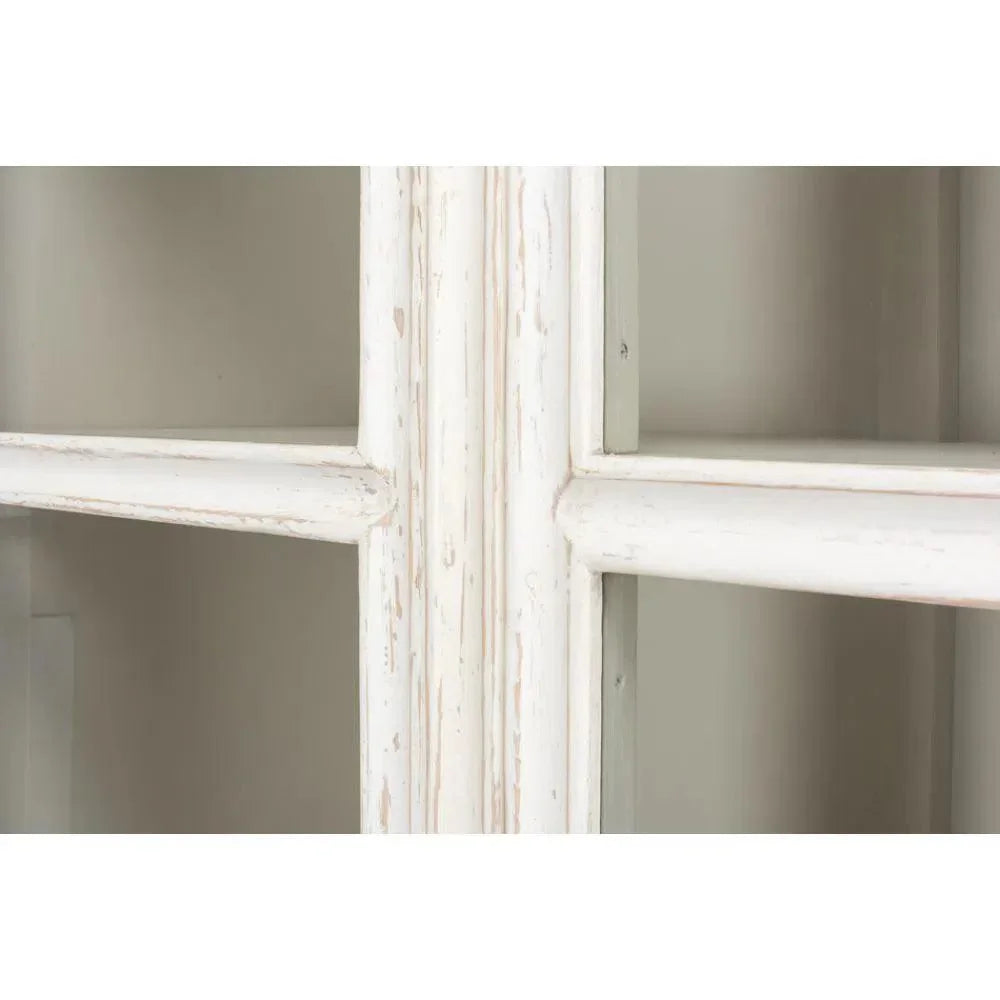 Simplicity Bookcase Curio Glass Doors & Drawers - LOOMLAN - Sarreid - Buffets & Curios