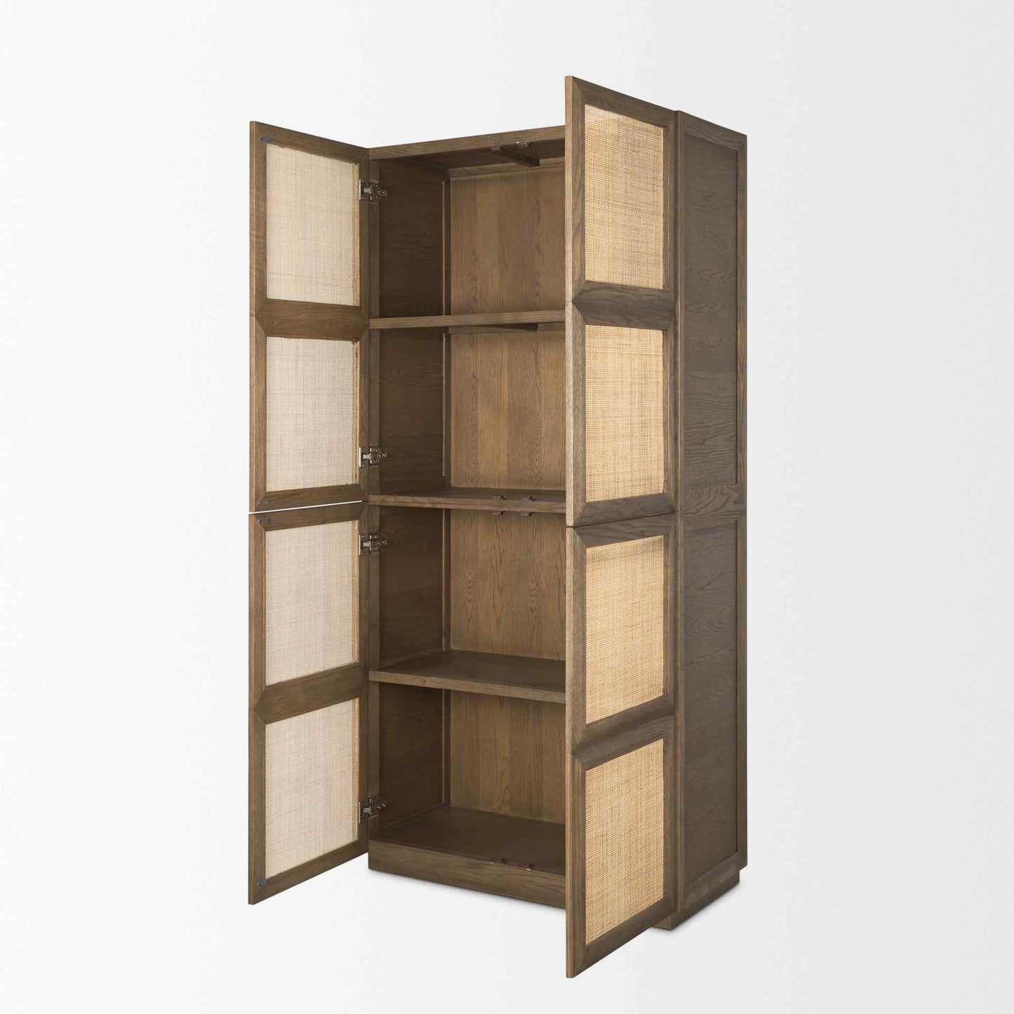 Sina Two Doors Wood Bookcase