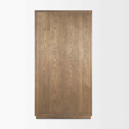 Sina Two Doors Wood Bookcase