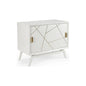 Sinatra Unique Design Drinks Cabinet-Home Bar Carts-Wildwood-White-LOOMLAN