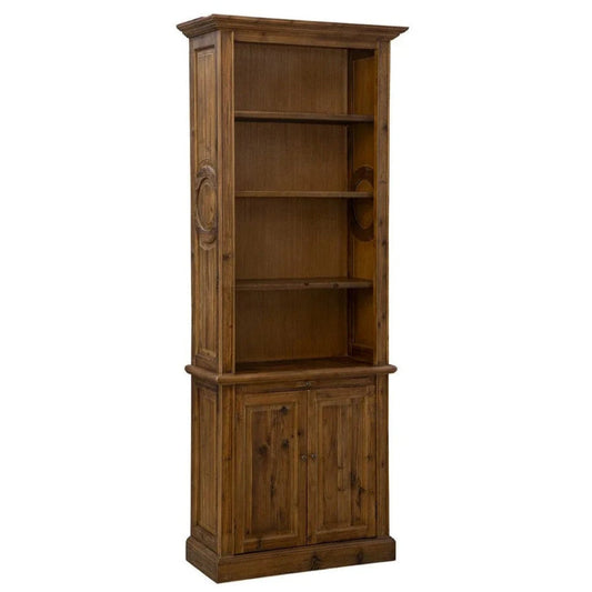 Single Brooklyn Natural Wooden Bookcase