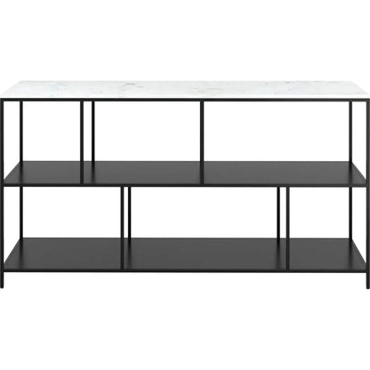 Singularity Console Table White & Black - LOOMLAN - Zuo Modern - Console Tables