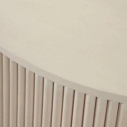 Siren Wooden Round Cocktail Table - LOOMLAN - Diamond Sofa - Coffee Tables