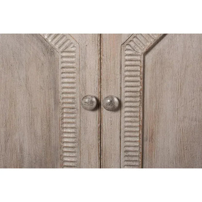 Six Diamonds Sideboard French Grey - LOOMLAN - Sarreid - Sideboards