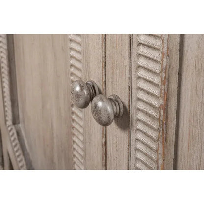 Six Diamonds Sideboard French Grey - LOOMLAN - Sarreid - Sideboards