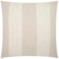 Skippy Flax Beach Stripes Large Throw Pillow Insert - LOOMLAN - D.V. Kap - Throw Pillows