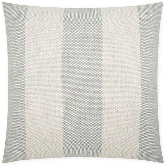 Skippy Moss Stripes Mist Large Throw Pillow Insert - LOOMLAN - D.V. Kap - Throw Pillows