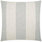 Skippy Moss Stripes Mist Large Throw Pillow Insert - LOOMLAN - D.V. Kap - Throw Pillows