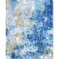Sky Blue Abstract Indoor Outdoor Wall Art - LOOMLAN - LOOMLAN - Canvas Art