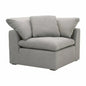 Sky Modular Corner Chair LiveSmart Grey-Modular Components-Essentials For Living-LOOMLAN