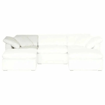 Sky Modular Corner Chair LiveSmart White-Modular Components-Essentials For Living-LOOMLAN