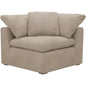 Sky Modular Wood Brown Corner Chair - LOOMLAN - Essentials For Living - Sofas & Loveseats