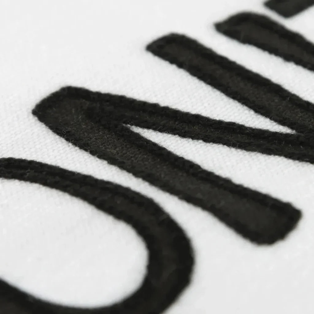 Skye Black Words Decorative Couch Pillows Down Insert - LOOMLAN - LOOMLAN - Throw Pillows