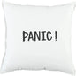 Skye Black Words Decorative Couch Pillows Down Insert - LOOMLAN - LOOMLAN - Throw Pillows