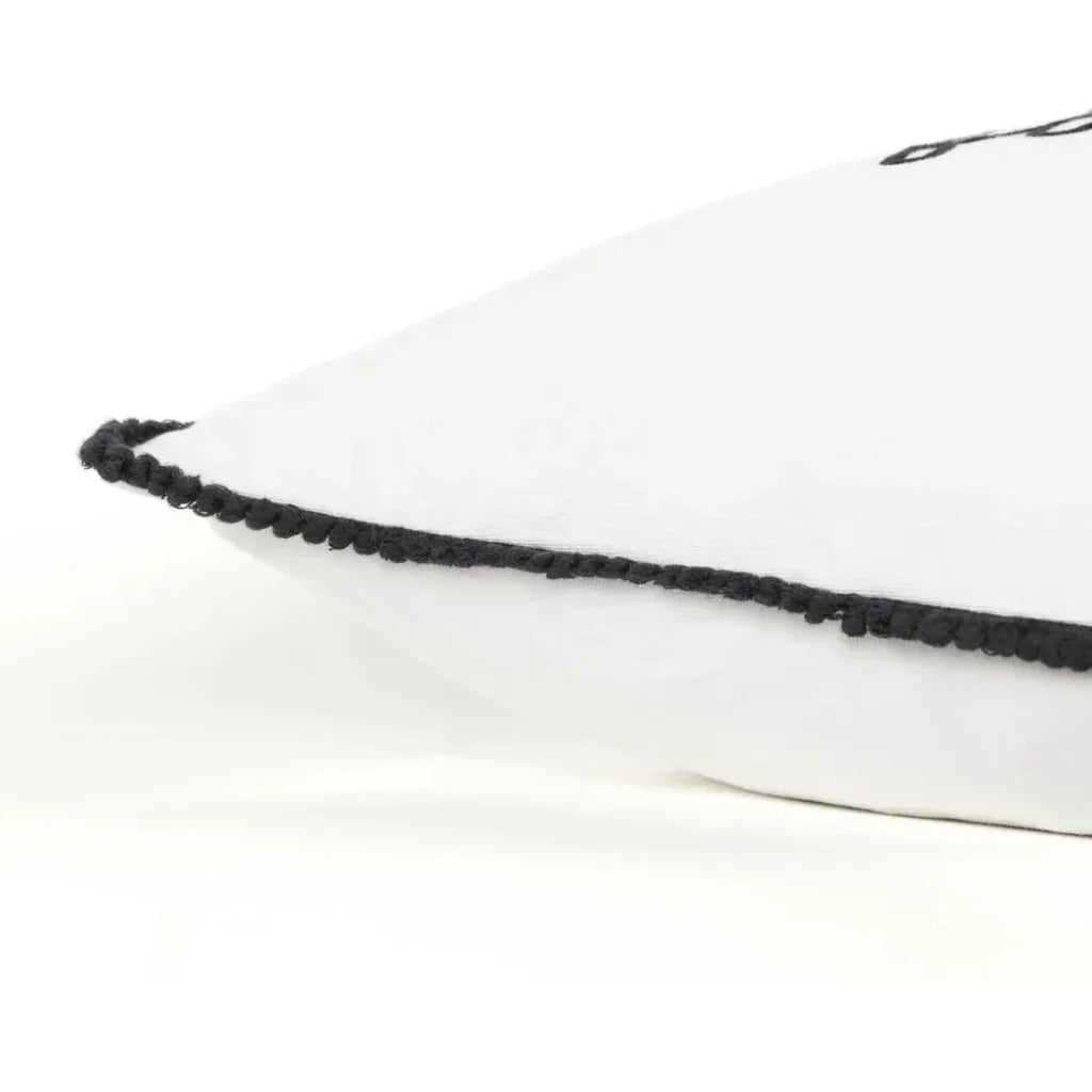 Skye Words Decorative Couch Pillows Down Insert - LOOMLAN - LOOMLAN - Throw Pillows