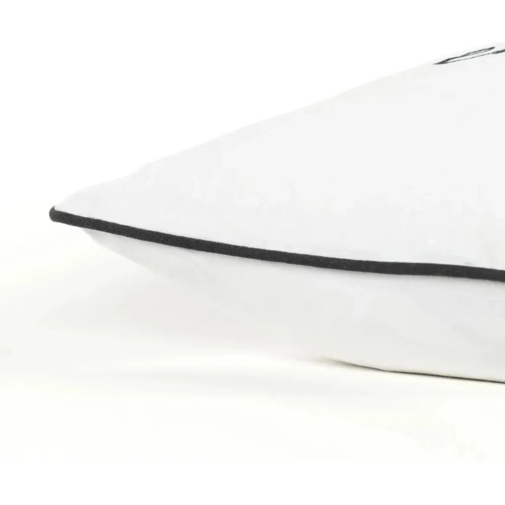 Skye Words Fun Decorative Couch Pillows Down Insert - LOOMLAN - LOOMLAN - Throw Pillows