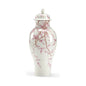 Slender Temple Porcelain Jar - LOOMLAN - Chelsea House - Vases & Jars