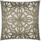 Slip Knot Taupe Gold Large Throw Pillow Insert - LOOMLAN - D.V. Kap - Throw Pillows