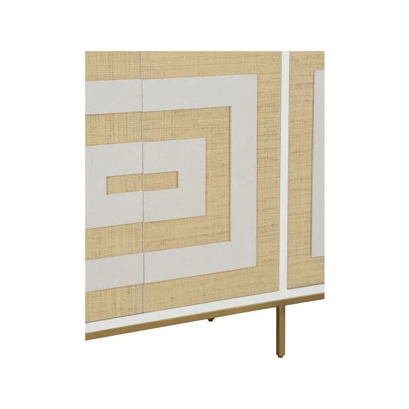 Sloan Street Unique Design Wooden Cabinet - LOOMLAN - Chelsea House - Accent Cabinets