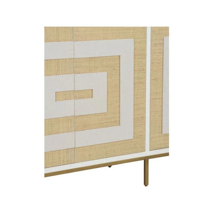 Sloan Street Unique Design Wooden Cabinet - LOOMLAN - Chelsea House - Accent Cabinets