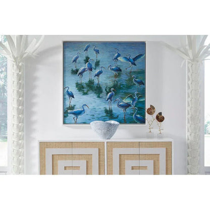 Sloan Street Unique Design Wooden Cabinet - LOOMLAN - Chelsea House - Accent Cabinets